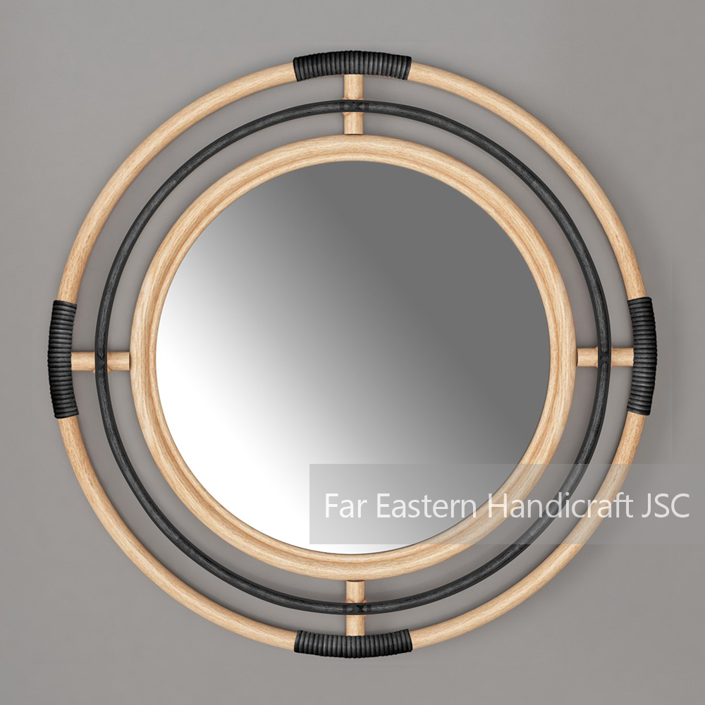 Rattan Mirror 03 - Fehandicraft.com
