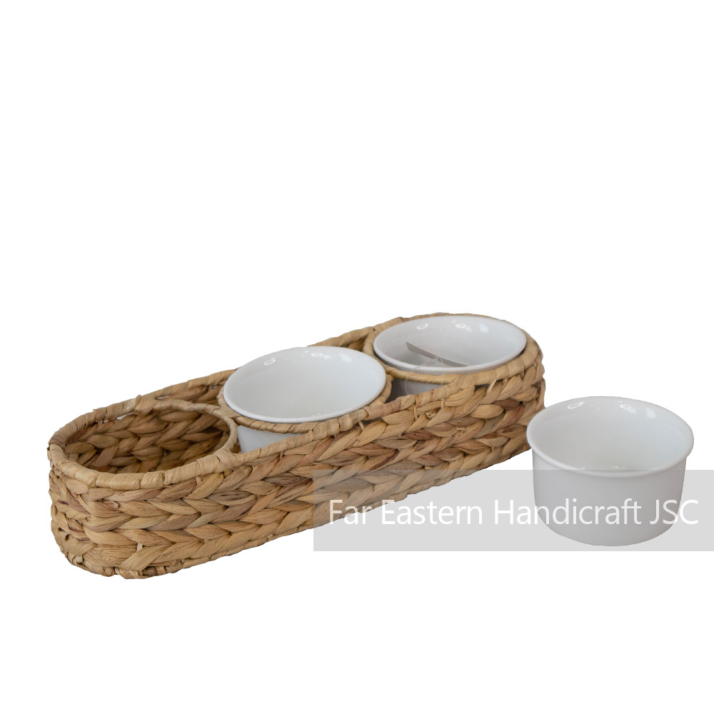 Water Hyacinth Bowl Set 01