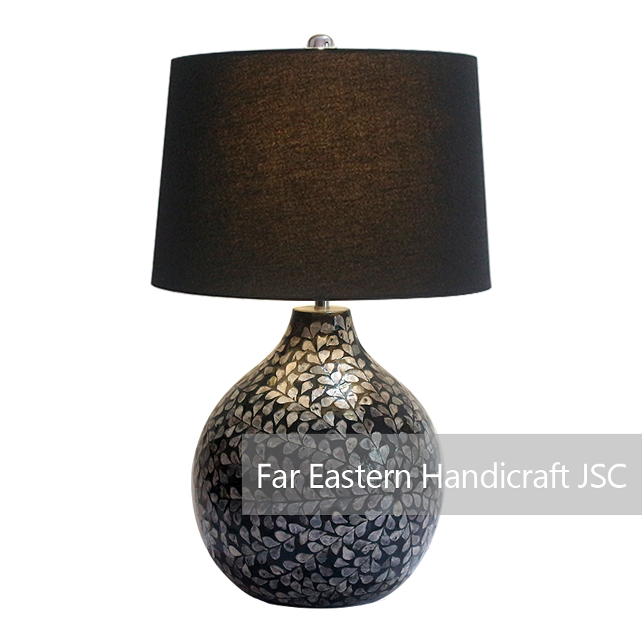 Feh mother of pearl table lamp
